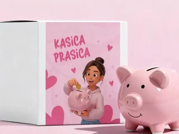 Kasica za budžetiranje sa ukrasnom kutijicom